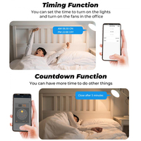 Tuya Smart domu 16A 2-Way WiFi inteligentny przełącznik moduł DIY LED światła zegar sterowanie głosem Homekit dla Alexa Google Alice SmartLife 4